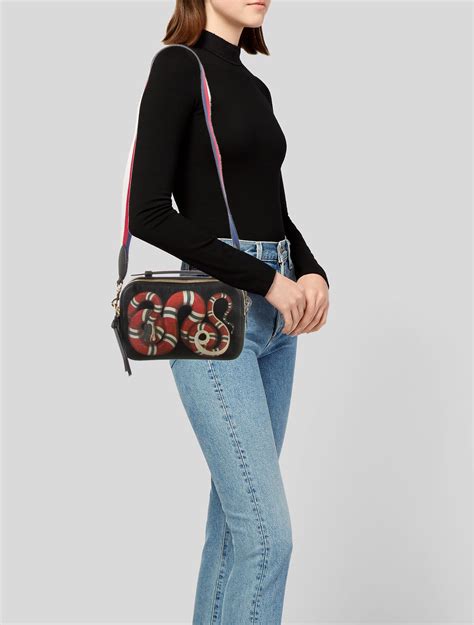 gucci kingsnake crossbody|Gucci mini crossbody bag.